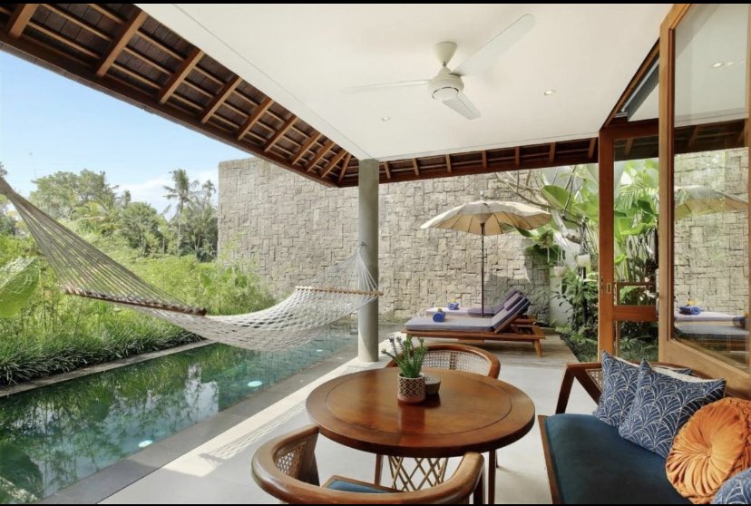 villtkm's tweet photo. مكان اقامة مميز في ابود بالي
Kaamala Resort Ubud

يوفر اجنحة مطلة على الغابة وكذلك فلل بمسبح خاص مطلة على مزارع الارز https://t.co/TpYhTq47qE