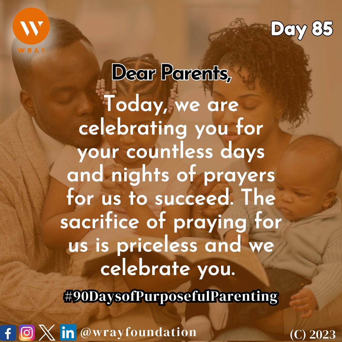 adekoladepo's tweet photo. Day 85 of Parent Education Awareness
#WRAYFoundation #ParentEducationCampaign #Day85 #EducatingParents #MakingADifference #90DaysOfPurposefulParenting #ValueYourChildren #ParentalSupport #DiscoverYourPotentials #Teenagers #Youths #Counselling #Mentorship #Purpose #NGO https://t.co/VUWvIgBE7h