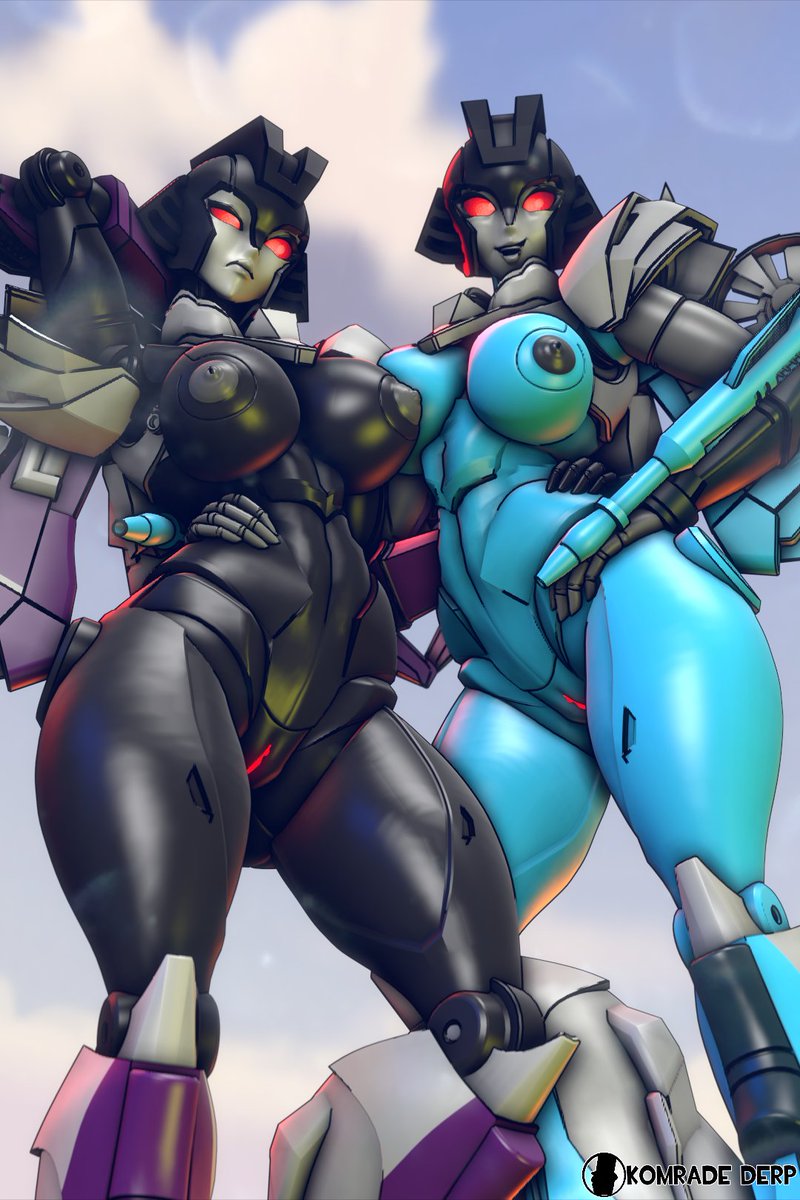 DerpKomrade's tweet photo. Seeker Sisters!

Models by @TRAWERT1 

Ported and textures by @TheDoomguySFM 

#transformers #NSFW #R34 #SourceFilmmaker https://t.co/7CwrdR7ol3
