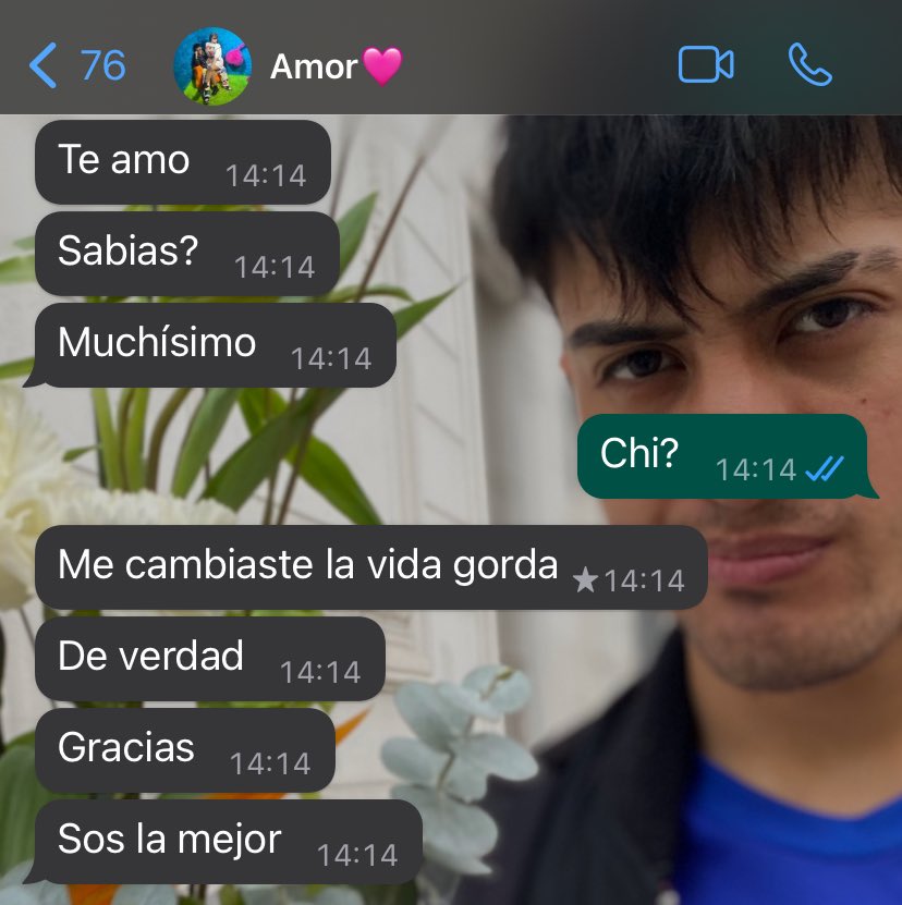 Ustedes se piensan que nahuel es un negro malote pero la verdad es que es un peluche🥹🤧🤧🤧