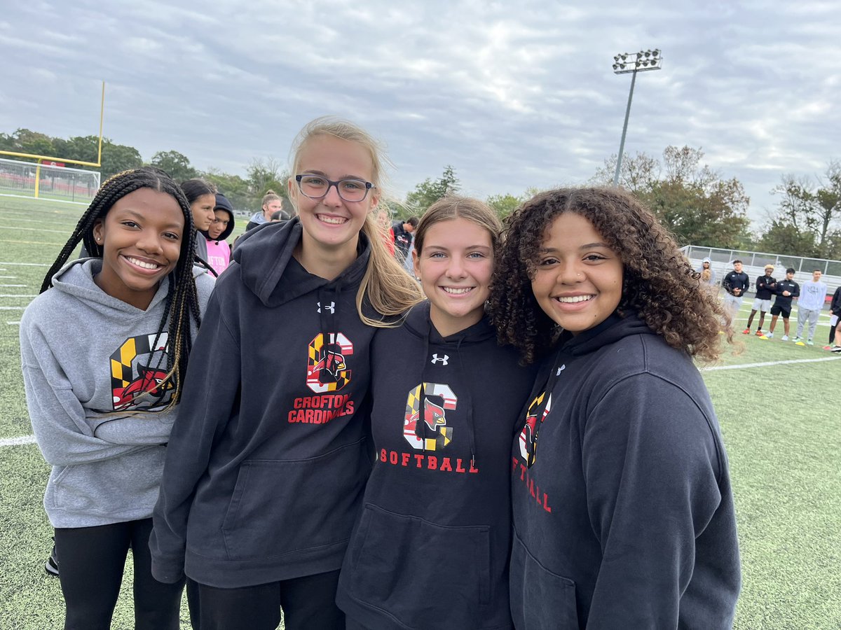 CrHS_ALC's tweet photo. What an awesome day of leadership, collaboration, and networking with our peers from Arundel, Glen Burnie, Meade, Old Mill, and Southern! Thank you @gopherathletics for hosting! https://t.co/5GlA7G6nns