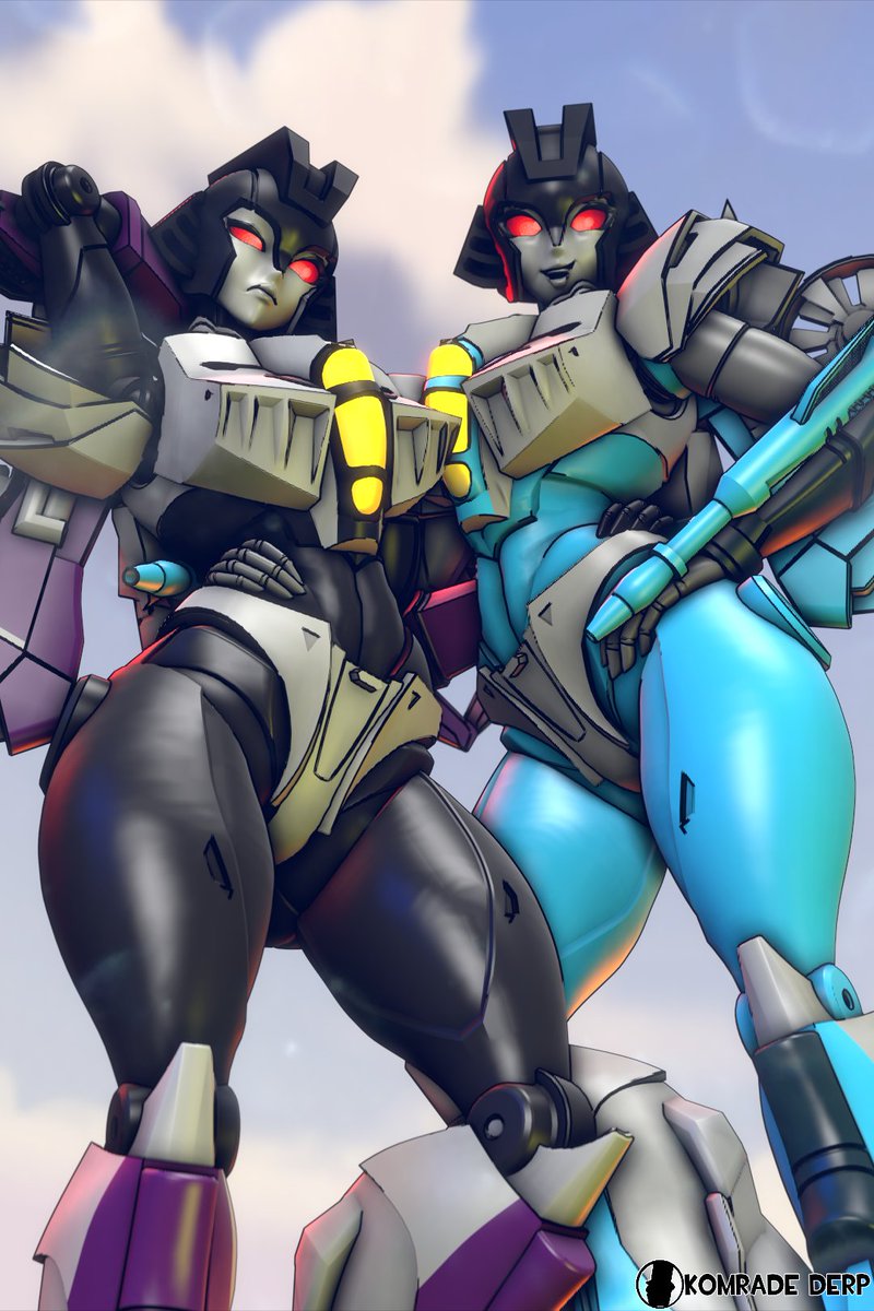 DerpKomrade's tweet photo. Seeker Sisters!

Models by @TRAWERT1 

Ported and textures by @TheDoomguySFM 

#transformers #NSFW #R34 #SourceFilmmaker https://t.co/7CwrdR7ol3