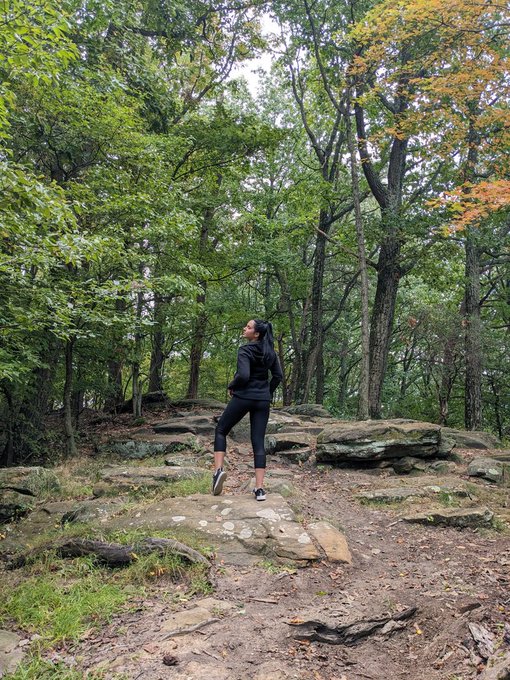 Mountainside hikes. Thank you to the subs who gifted me my new yoga pants and northface! So cozy! https://t<a href="/tag/offdutydomina"class="tags"><span>#offdutydomina</span></a>