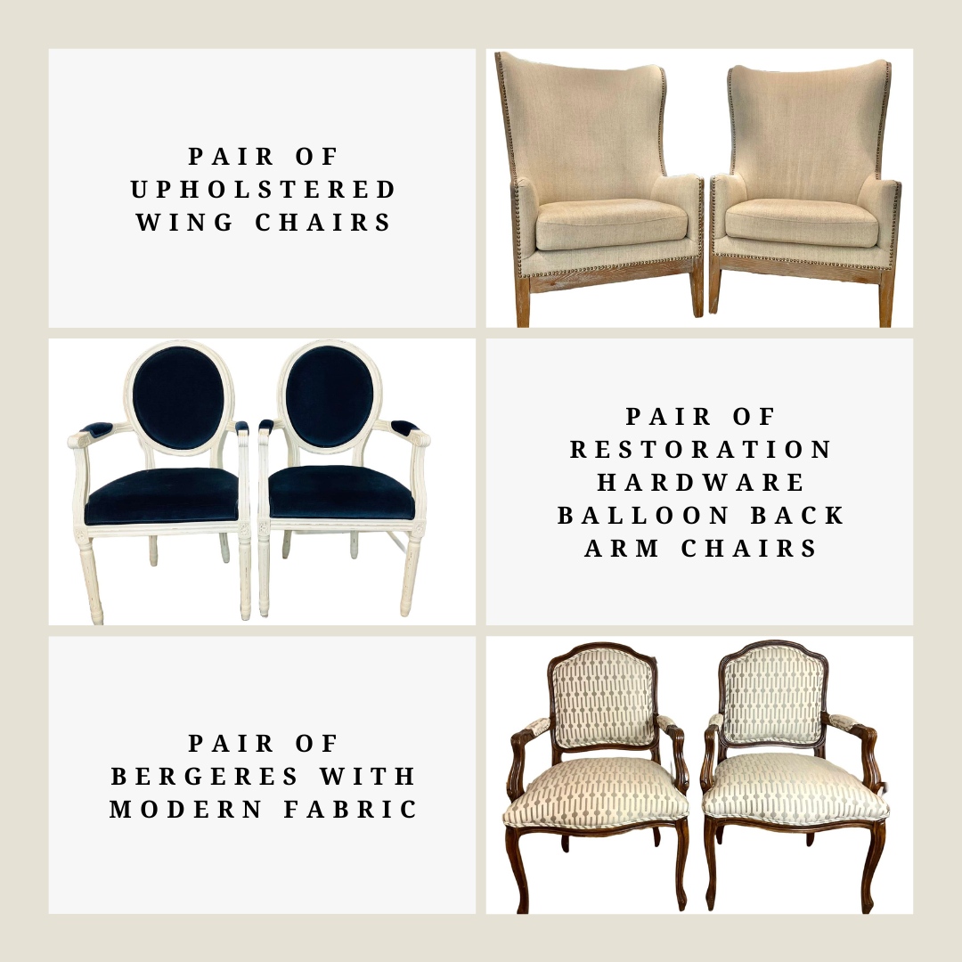 ModernDaySales's tweet image. Looking for chairs? We have plenty! Check out our Westport Norport Drive Online Auction, closing tonight 
Link: l8r.it/fp6A

#armchair #wingchair #bergeres #moderndayauctions #moderndaybids #onlineauction #closingtonight #bidnow #westportct #fairfieldcounty