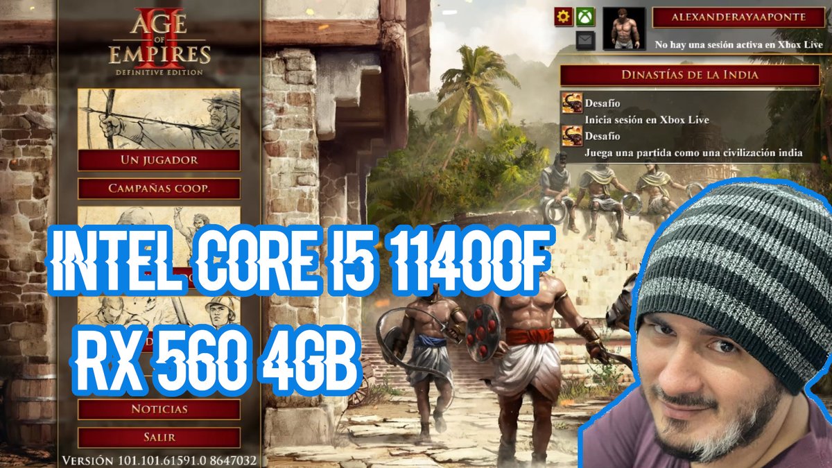 AlexAyaAponte's tweet image. GAMEPLAY PC - AGE OF EMPIRES II DEFINITIVE EDITION #Gameplay #gameplaypc #xandersgamerspc #ageofempires2 #intelcorei511400f #rx560 #Videogame #gamer #pcgamer #pcgaming #intel #amdh #YouTube #Steam #TUFGaming  ttps://youtu.be/eqvkvPSJL8M?si=XGDV4-Si1qV45UxZ