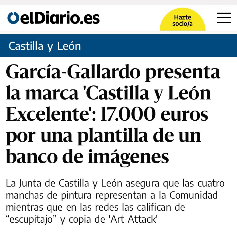 VaProyecta's tweet photo. Ya nos podéis decir que familiar vuestro se ha llevado 17.000€ por hacer una identidad gráfica con una plantilla de manchurrones de shutterstock @jcyl https://t.co/DttBGgVQhG