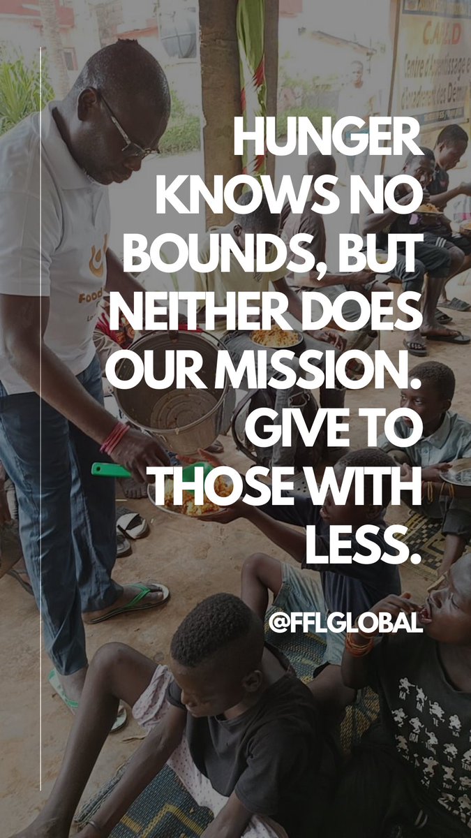 💡 Feeding Minds, Filling Hearts: Our plant-based meals are just the beginning. Discover how we're shaping a hunger-free and educated world for children. 🌿 

DONATE TODAY ffl.org/donate/

#FFL #charity #4change #humanity #donate #GoVegan