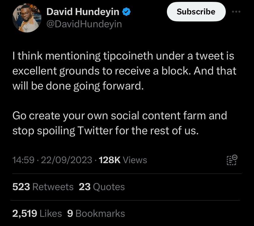 WisdomMatic's tweet photo. Do you know how annoying you guys have to be for the other side of twitter to notice and get tired as well?😭😭 https://t.co/oWa50Iu0nU