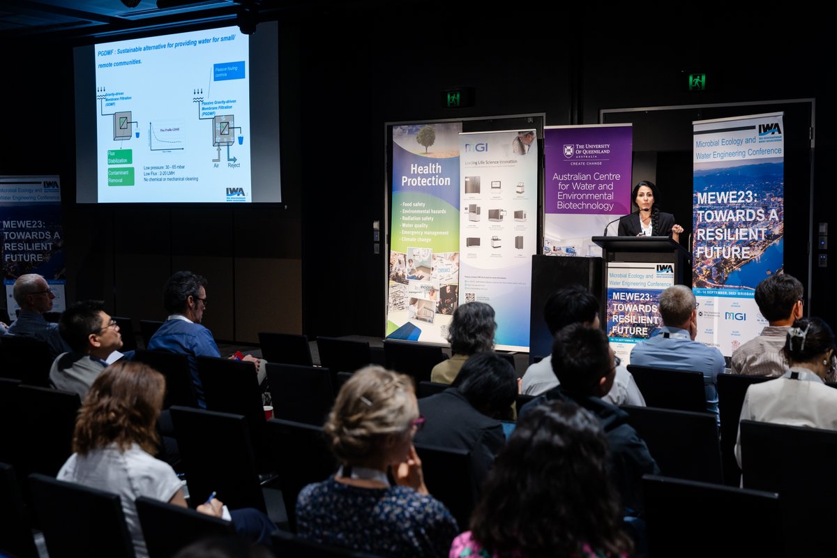 L_Abkar's tweet image. It was fun presenting at @mewe2023 on #microbiomes of #engineered systems and their impact on performance and efficacy. 
Thanks again to Dr. Brube and Dr. Beck @realSaraBeck #drinkingwater