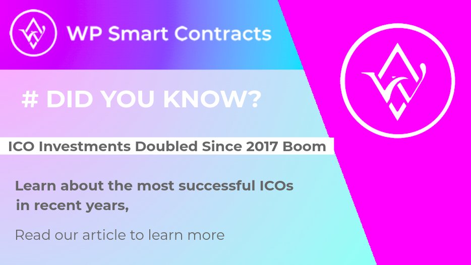 🚀 Did You Know? ICO Investments Have Soared Past 2017 Crypto Boom Levels! 

Read the full article now and stay ahead in the crypto investment game:
blog.wpsmartcontracts.com/business/did-y…

🌐 WP Smart Contracts - Your Source for Crypto Insights and Solutions

#WordPress #WPSmartContracts #ICO