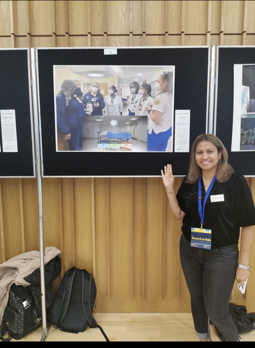 sweenema's tweet image. Really enjoyed meeting former @DCU colleagues today at the Research on Walls event - a lovely showcase and great idea.  Congratulations to @nipuna2019 on her image