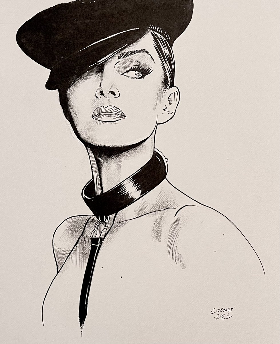Dan Cooney (@dcooneyart) on Twitter photo Paulina Porizkova, pen and ink ✍🏼 inspired by photographers Luigi and Lango photograph of <a href="/paulinaporizkov/">Paulina Porizkova</a> ✨
“Being glamorous requires a lot extra work to show off only your best.
Being beautiful requires only to fully be yourself.”
#penandink #sketch #portrait #draweveryday Paulina Porizkova, pen and ink ✍🏼 inspired by photographers Luigi and Lango photograph of <a href="/paulinaporizkov/">Paulina Porizkova</a> ✨
“Being glamorous requires a lot extra work to show off only your best.
Being beautiful requires only to fully be yourself.”
#penandink #sketch #portrait #draweveryday