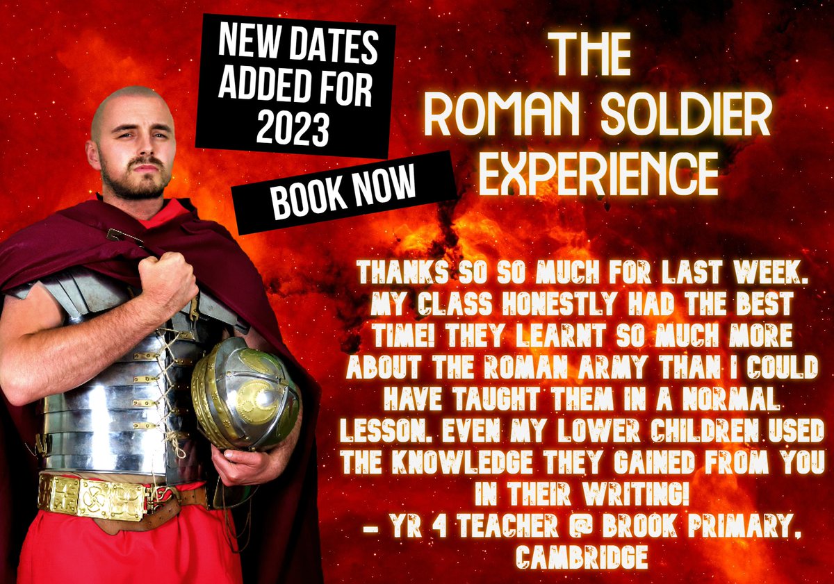 School History Visits - Romans & Ancient Greeks tweet media