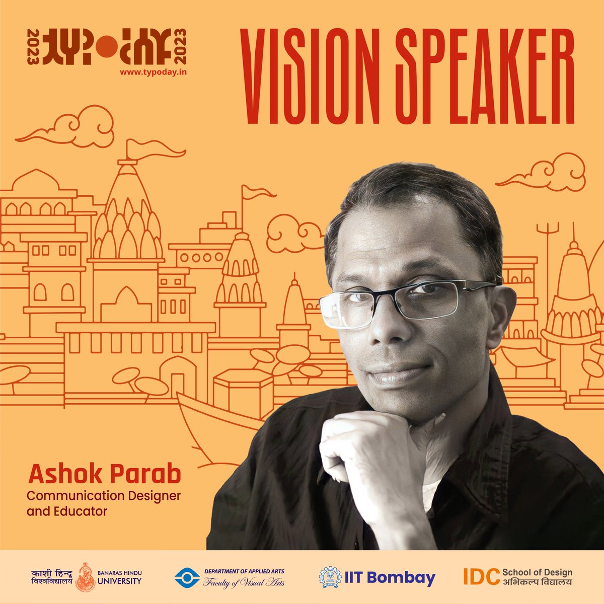 typodaybhu's tweet photo. Discover Ashok Gopal Parab, a Communication designer with 12+ years of research in Indian Scripts, championing the preservation and awareness of Indian language heritage. He's a key figure behind the #Typoday event.📜🇮🇳 #IndianScripts #HeritagePreservation #LanguageEvolution https://t.co/VH0yujqbbT
