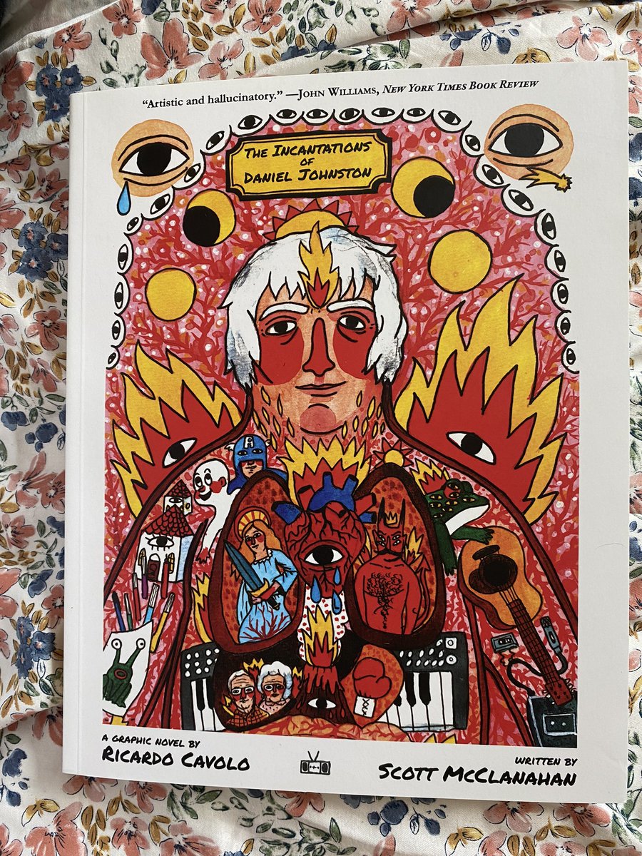 Mosquit0Hawk's tweet image. I just finished this beautiful graphic novel biography, The Incantations of Daniel Johnston

I couldn’t put it down