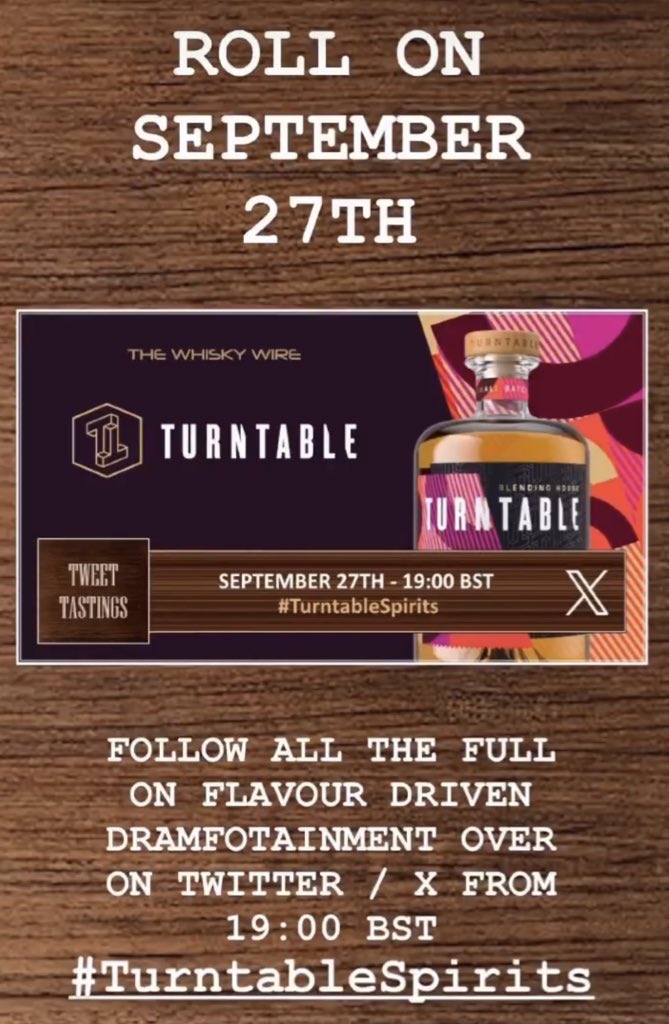 Oh hello 🥃👋🏼 #TurntableSpirits

<a href="/TurntableSpirit/">Turntable Spirits</a> <a href="/TweetTastings/">The Whisky Wire Tastings</a>