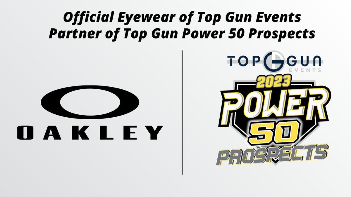TopGunEvents's tweet image. 🥎🥎 TGE Power 50 Prospects 🥎🥎

That is a wrap on the 2026 class!

52 athletes have accepted their invitations!

We will see you in November!

#TGEPower50Prospects 
#elitefastpitch
#OakleySoftball
#BeWhoYouAre

Thank You Partners!
@DICKS 
@oakley
