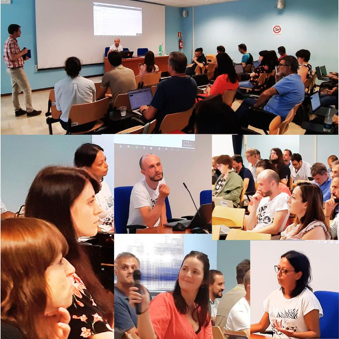 EPOS_GNSS's tweet photo. 1st day of the EPOS ICS-TCS workshop in Naples: the periodical get-together for developers from the ten TCS and overarching ICS to assess the status of latest developments in the EPOS Data Portal. https://t.co/m2klGfIAcr