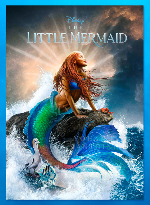 YohannAntoine's tweet photo. The Little Mermaid [2/3] 🧜🏾‍♀️🐠🦀

Art by @graphuss and me

#TheLittleMermaid #arielthelittlemermaid #mermaid #flounder #disneyfanart #disney #hallebailey #graphuss #yohannantoine https://t.co/vrmAe8Lo0Z
