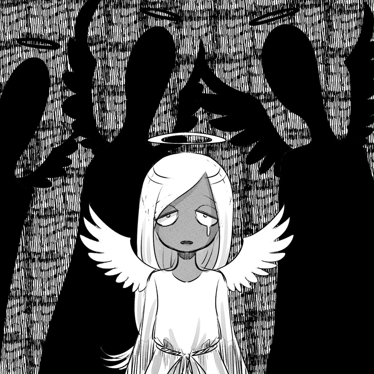 いじめられっ子天使 #AandD 