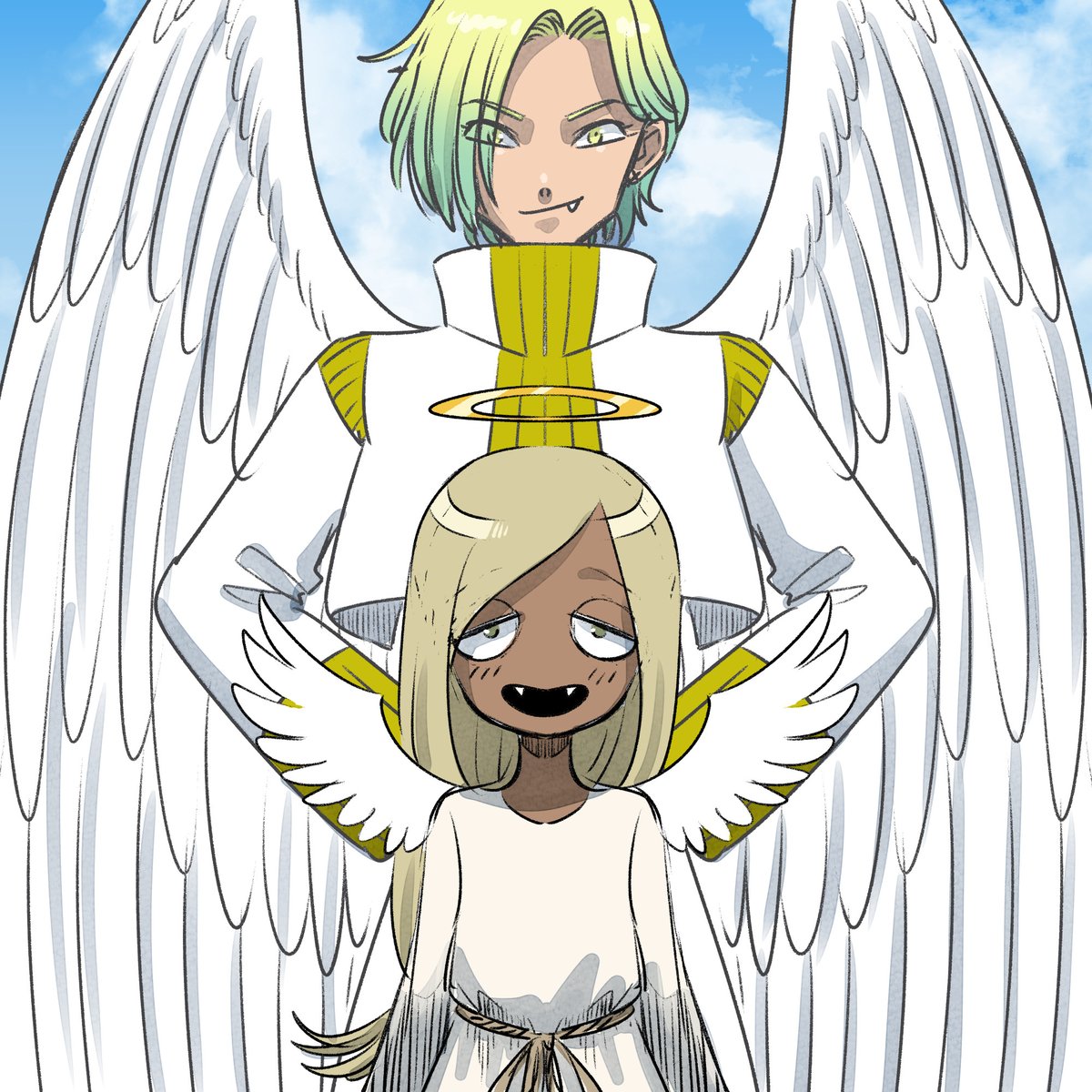 いじめられっ子天使 #AandD 
