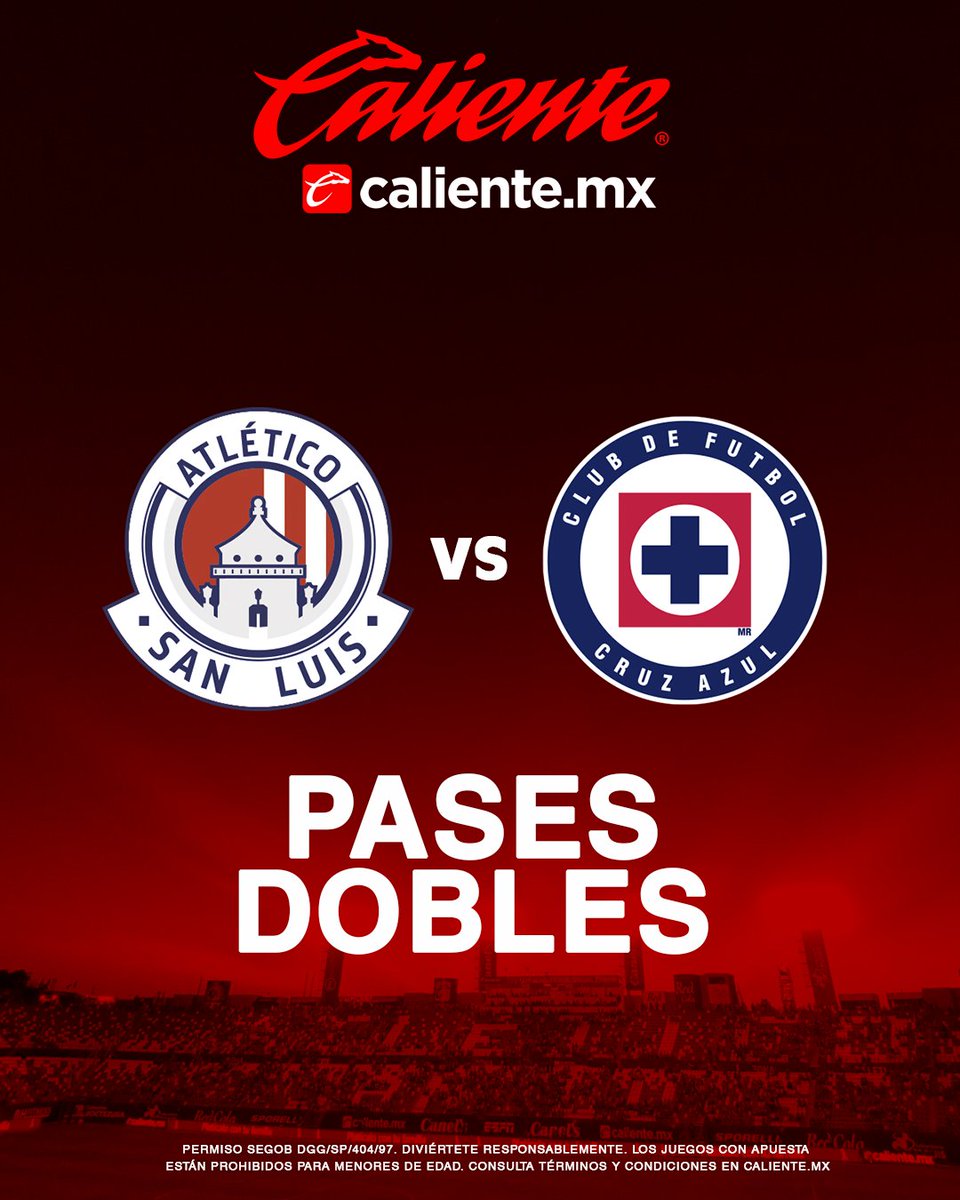 Goldi_SL's tweet photo. 🚨#GIVEAWAY POTOSINO🚨 

¡TE REGALAMOS BOLETOS PARA EL #ADSL vs #CruzAzul! 🎫 

1⃣ Sigue a @calientesports y a mí 📲
2⃣ Dale 🔁 y ❤️
3️⃣ Comenta quién es tu jugador favorito usando el hashtag #MásAcciónMásDiversión🔥 

🎫 ¡Se regalarán DOS PASES DOBLES! https://t.co/ORrDFiTUD9