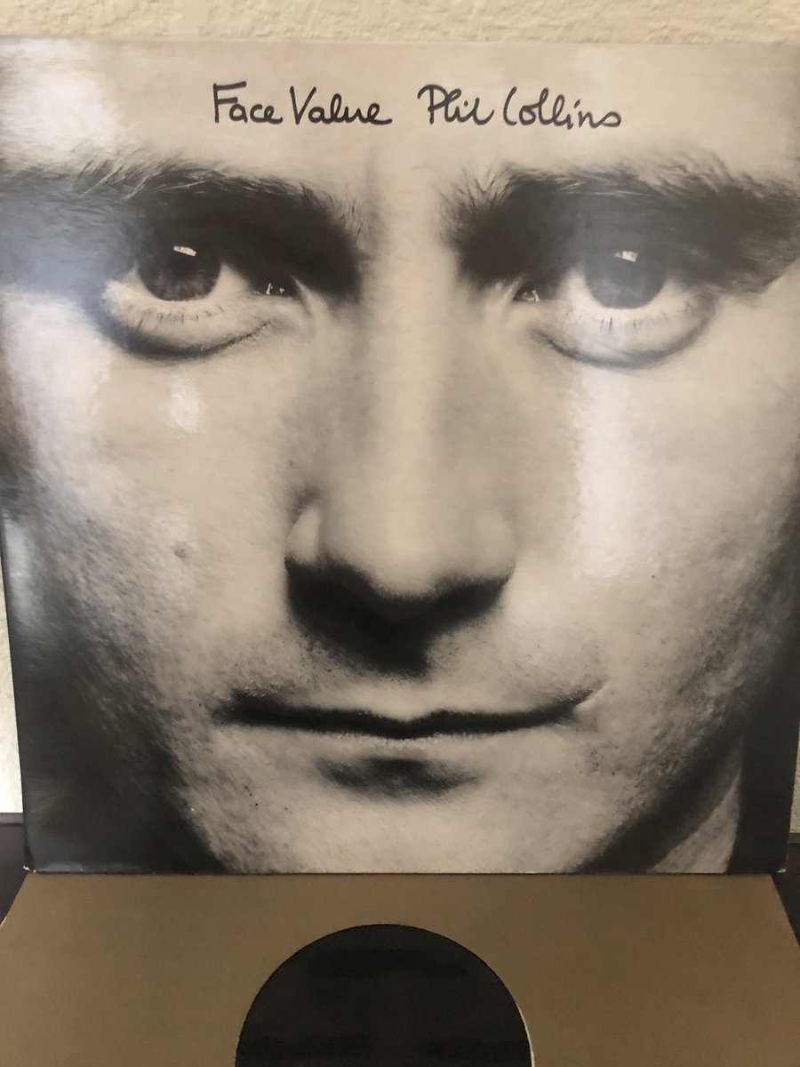 TNOsFan's tweet photo. #VinylMusings : Phil Collins “Face Value” Recorded 1979-80; released 1981. A mix of Prog (“In The Air Tonight” & cover of “Tomorrow Never Knows”) and Pop (e.g. “I Missed Again”). Faves include “The Roof Is Leaking” (I like a little banjo) and “In The Air Tonight”
#vinylrecords https://t.co/bEJCOTQQX0