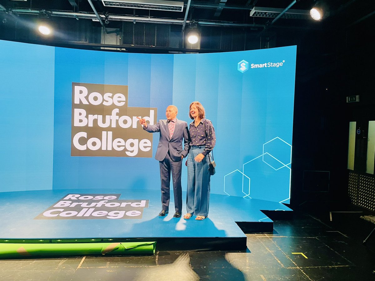 What a pleasure welcoming  @dianajbeech from @LondonHigher to @rosebruford today. The #LondonHE network is incredible diverse and one where the specialist voice is truly heard. #HigherEducation