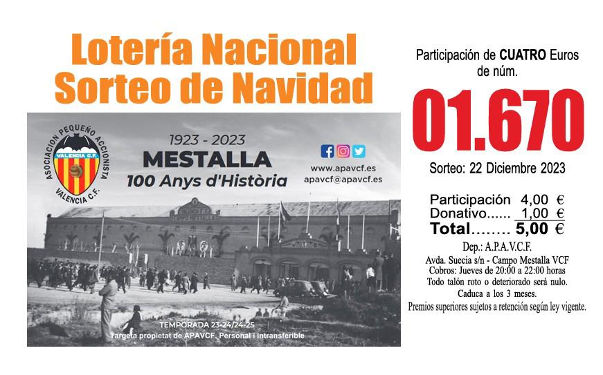 apavcf's tweet photo. #ValenciaRealSociedad | Hoy tienes la oportunidad de pasarte por la #sedeAPAVCF en #Mestalla a por nuestra loteria de Navidad ¡¿Y SI NOS TOCA?! 🙄 https://t.co/T0pjYQeI2W