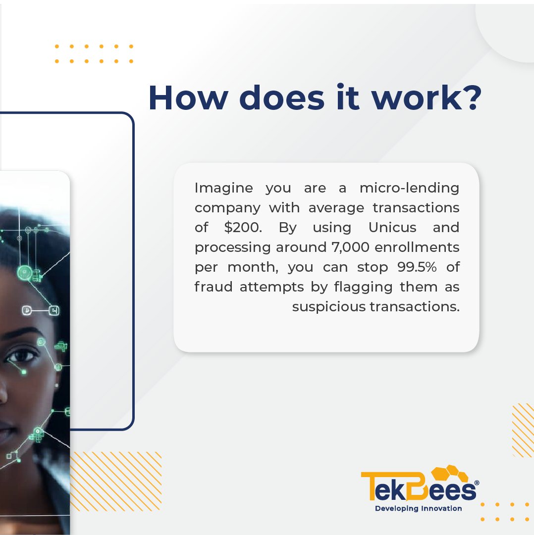 Tekbees's tweet photo. 🚀Boost your business and protect your customers with Unicus. Ready to increase your profits?
Contact us today!👏
https://t.co/KDRcC5hQrq
#Unicus #FinancialSecurity #ROI #SuccessfulBusiness https://t.co/tvEonlU5Pb