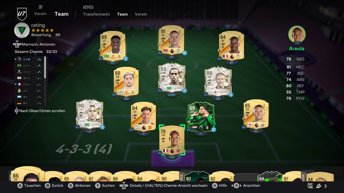 FUTAPE_FIFA's tweet photo. ‼️KOSTENLOSES 100k-PACK IN 3 SCHRITTEN‼️

1. Leih-Icons mit der Aufgabe "Swoosh Classics" freischalten

2. Diese nutzen um ein Team zu bauen (88er Bewertung, 32 Chemie) 

3. Moments Meileinsteine abschließen 

#EAFC24 https://t.co/KichLnGQZ5