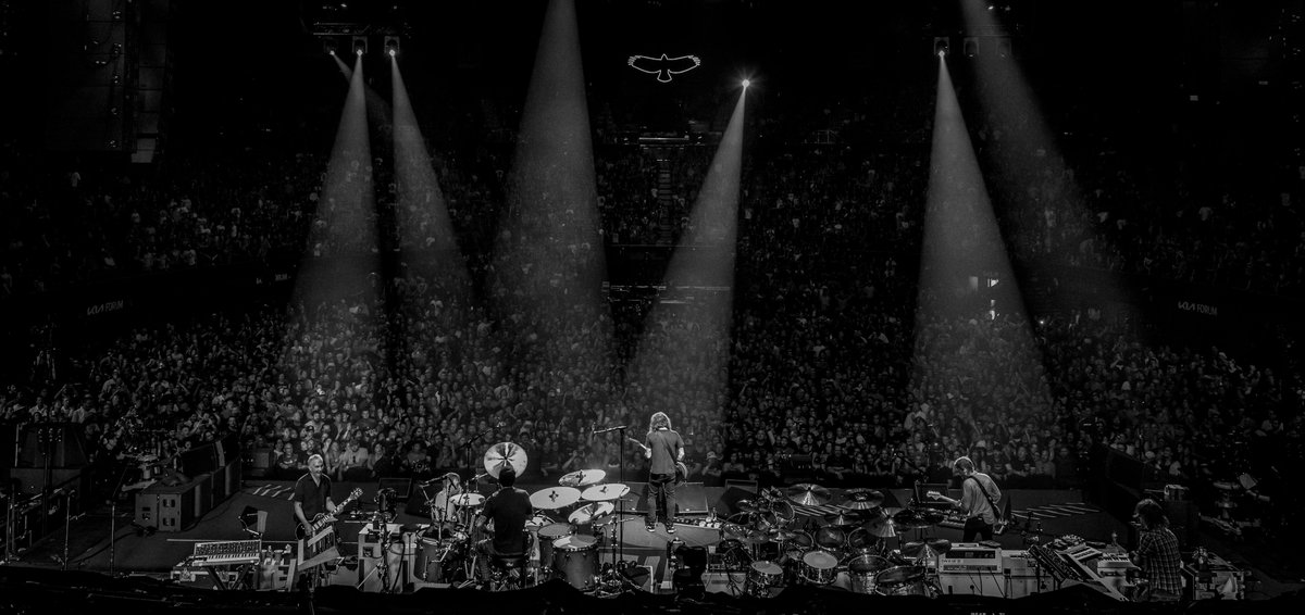 One year ago today, 63 musicians gathered at the Los Angeles Forum to celebrate the life and legacy of our brother and bandmate, Taylor Hawkins with an emotional evening of loud love and loud music. We thank each and every one of you for honoring him with us, and continue to