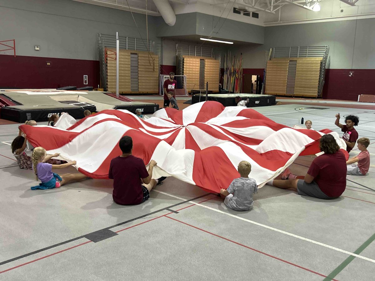 chadronstate's tweet image. Kids Fitness &amp;amp; Nutrition Day at CSC’s NPAC 🦅🍎👟#WeAreCSC #chadronstatecollege