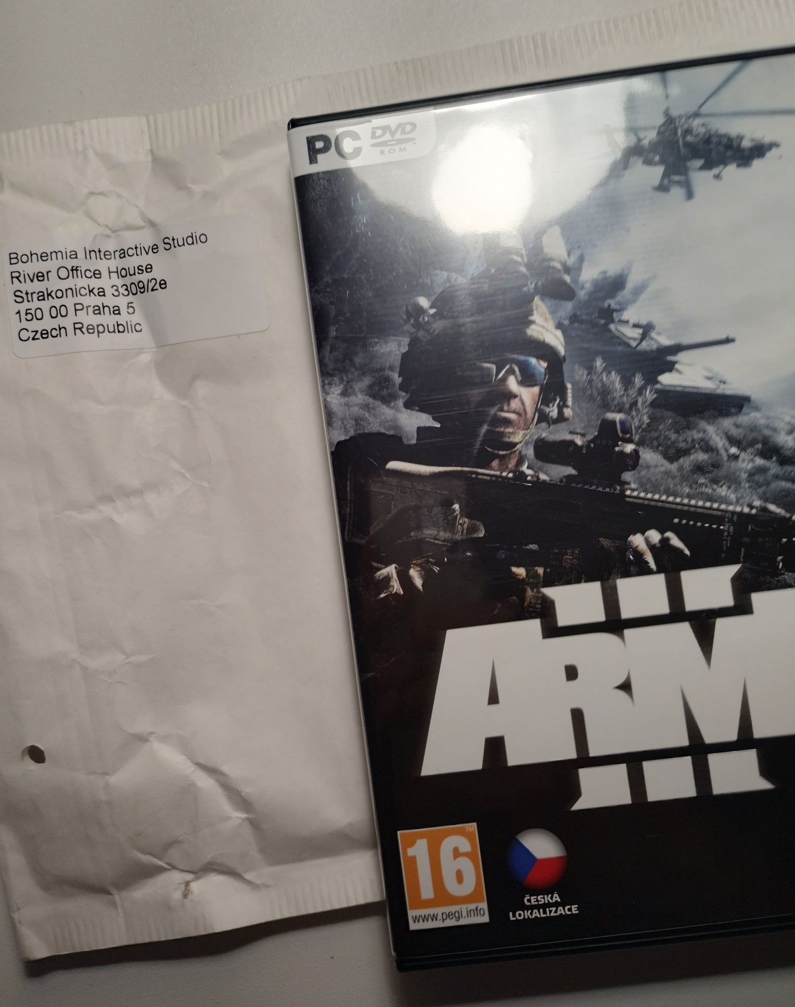 ARMA 3 PHYSICAL DVD-ROM – BOHEMIA INTERACTIVE