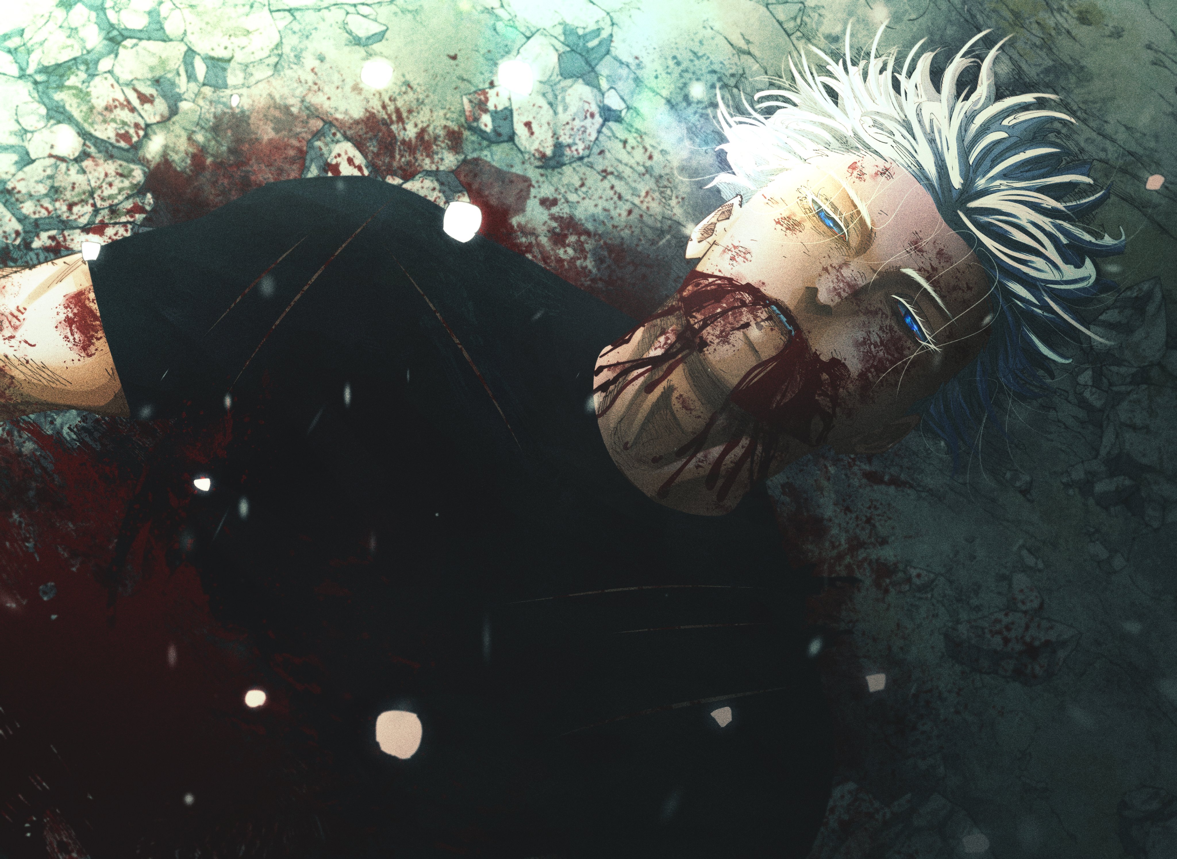 satoru gojo, jujutsu kaisen, 呪術廻戦, 4k, pc, HD Wallpaper