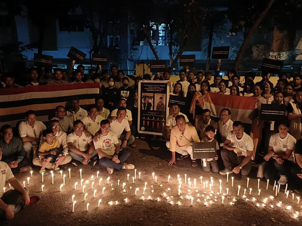TheBlueHills49's tweet photo. Meiteis United by Linthoingambi and Hemanjit !!!
The peaceful candlight vigil all across India right from Imphal, Agartala, Indore, Mewar University Rajathan, Chennai, Chandigarh, Delhi , Mumbai, Bangalore, Kolkatta, Geneva , Manipur Fashion Society etc speaks volume of how much the ‘innocent eyes’ before the tragic murder has touched several thousands across the Indian Nation.
#Justice4LinthoiNHemanjit should spearhead the Indian government effort to bring a sense of justice and peace ☮️
@yogital
@ShivAroor
@nistula
@nabilajamal_
@maryashakil
@sunitanar