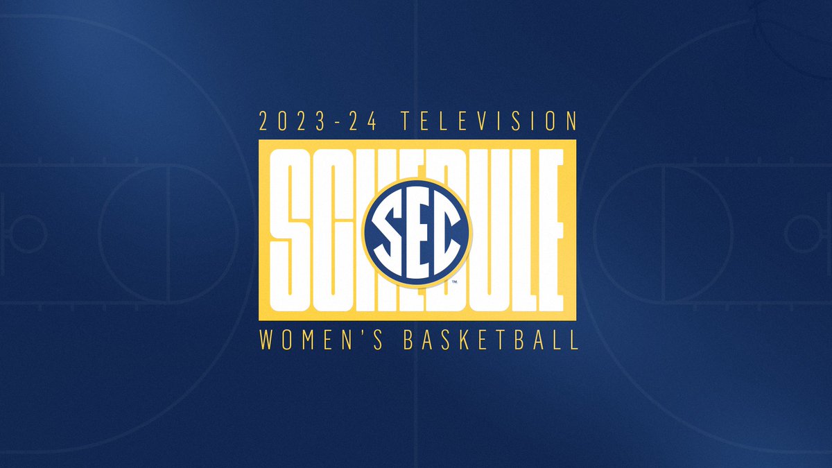 Announcing the 2023-24 #SECWBB TV Schedule! ⤵️

📺 secsports.social/wbbtv