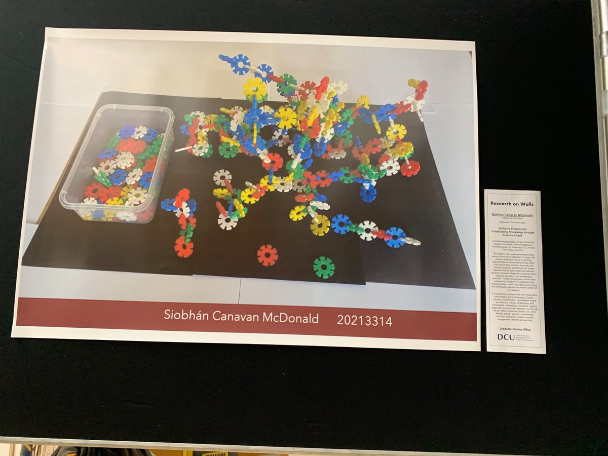 Sharoncunningh's tweet photo. Thank you DCU for the opportunity to share our research in such a creative way #DCUResearchonwalls @mellynch87 @DCU_IoE_PGSR @DCUGradStudies @annelooney @ellenmcd @lasesta @karinacurley1 https://t.co/uYxicTT7K9