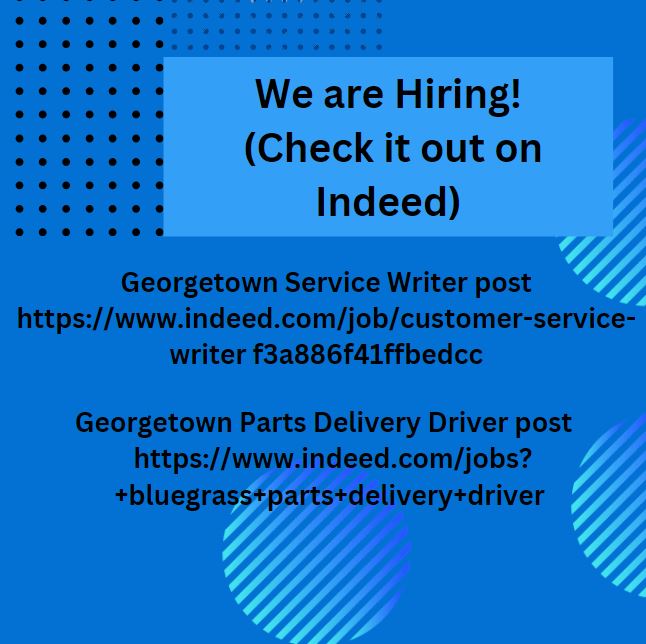 BluegrassIntl's tweet photo. Hey Folks please share, pass it on tell a friend.
#jobopening #job #jobseeker #servicewriter #deliverypartsdriver #internationaltrucks #ItsUpTime #bluegrasstrucks #thankyou https://t.co/yDp9Te0KaT