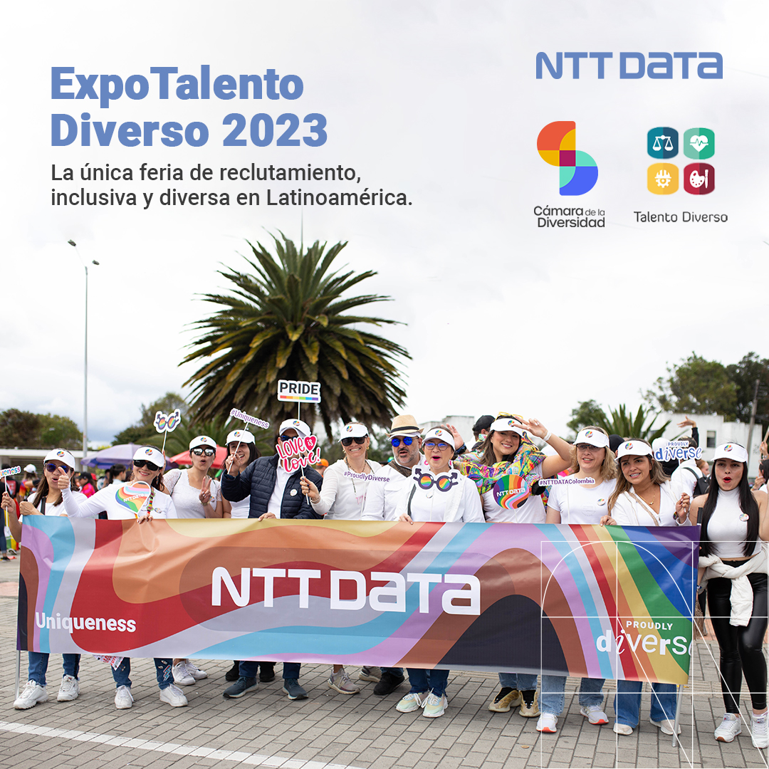 nttdatalatam's tweet image. 🚀 En NTT DATA, celebramos la diversidad y la innovación.
Estamos entusiasmados de ser parte de "Expo Talento Diverso" organizada por la Cámara de la Diversidad.
Únete a nosotros en este viaje hacia un futuro competitivo que abraza la diversidad.

#NTTDATAColombia #InclusiónTech