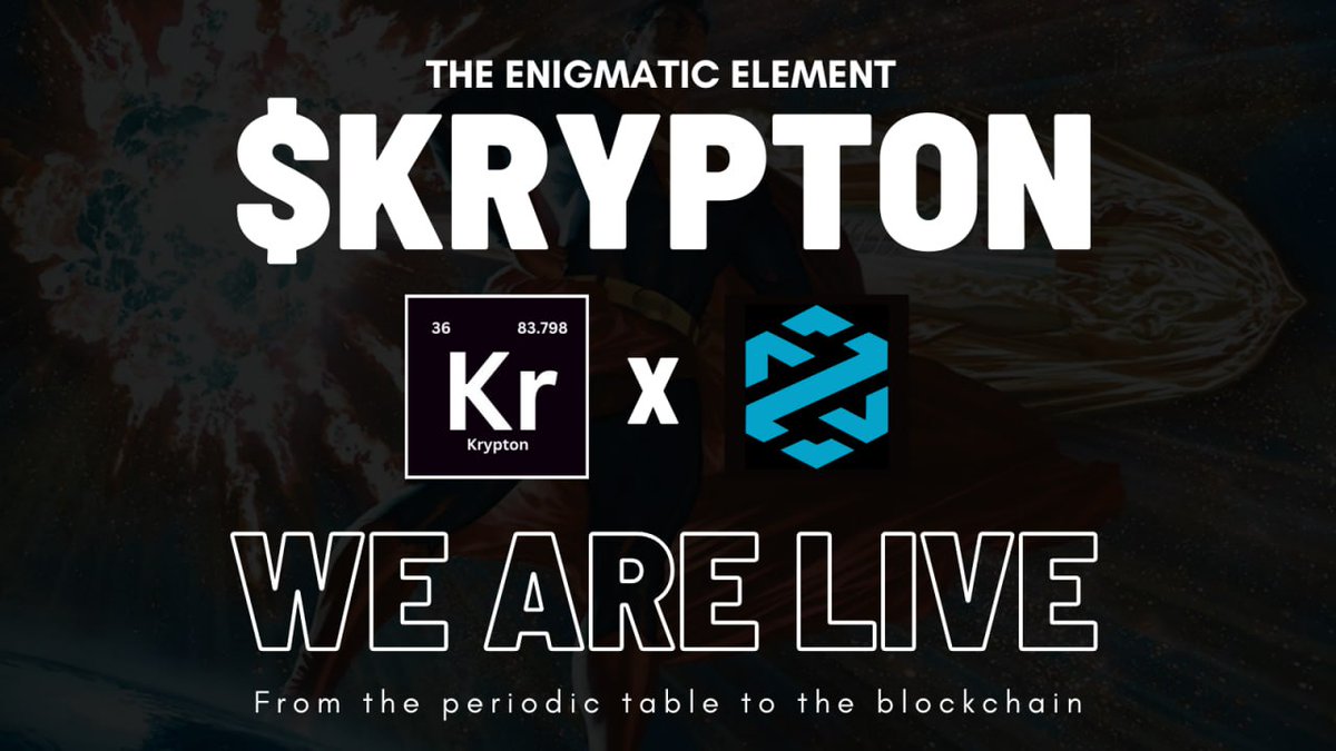 Krypton8379's tweet photo. We are Live on UNISWAP!

Chart:
https://t.co/eWIU4YlhZE

#krypton #kr #cal https://t.co/736sehoKhf