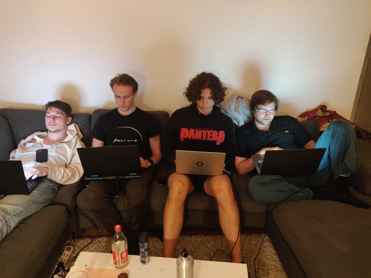 CrowdControlNet's tweet photo. The crowdcontrol coders have all come together to work one week together to get the blockchain, gameclient and website running smoothly together for the next testnet =)
#Hacking #CosmosEcosystem #builtwithunity #TCG #IndieGameDev https://t.co/sgk0END1vr