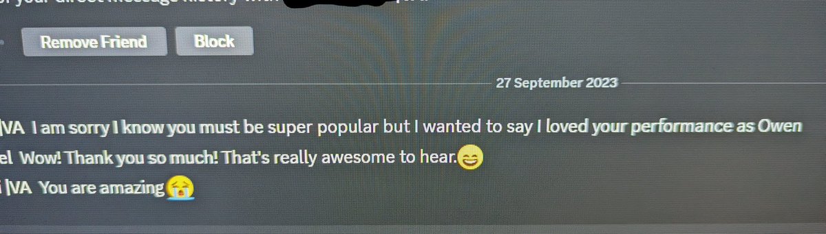aaronmichaelVA's tweet photo. @ReadyKafka @KellyGrnshld 
🥲 When someone messages you out of the blue to give you a compliment on your role, it can really make days a whole lot better! Thank you, shining person!
#anime #voiceactor #cheatskill #crunchyroll https://t.co/C5fvk3zYDb