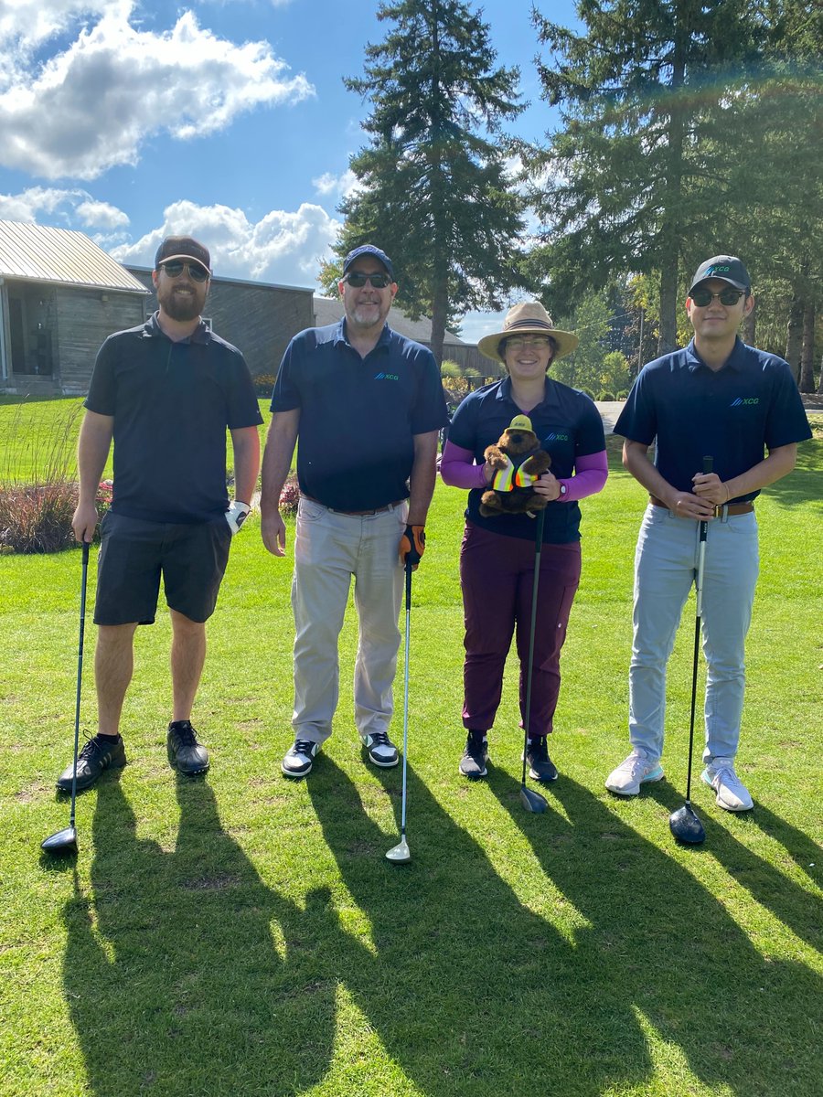 XCGCanada's tweet photo. Yesterday we headed to Dundee Country Club for our annual XCG staff golf outing. We enjoyed the great weather, team building, and lots of laughs on the course. Great way to spend the afternoon!

#XCGKnows #teambuilding https://t.co/T2r9LhdY6l