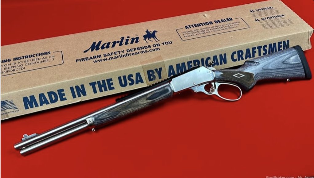 GunBroker's tweet photo. Marlin 1895SBL .45-70 Gov https://t.co/re4abFD5Bj https://t.co/2M27idqHDz