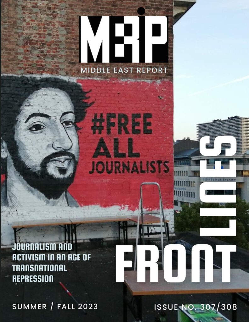 meriponline's tweet photo. 🧵MER Issue 307/308 delves into the growing global-scale repression targeting journalists and activists, especially in the Middle East, North Africa, and their diaspora. It explores the complex web of surveillance, Big Tech, and authoritarian regimes. https://t.co/YWF7OQdMIf https://t.co/fNttbdC2sp
