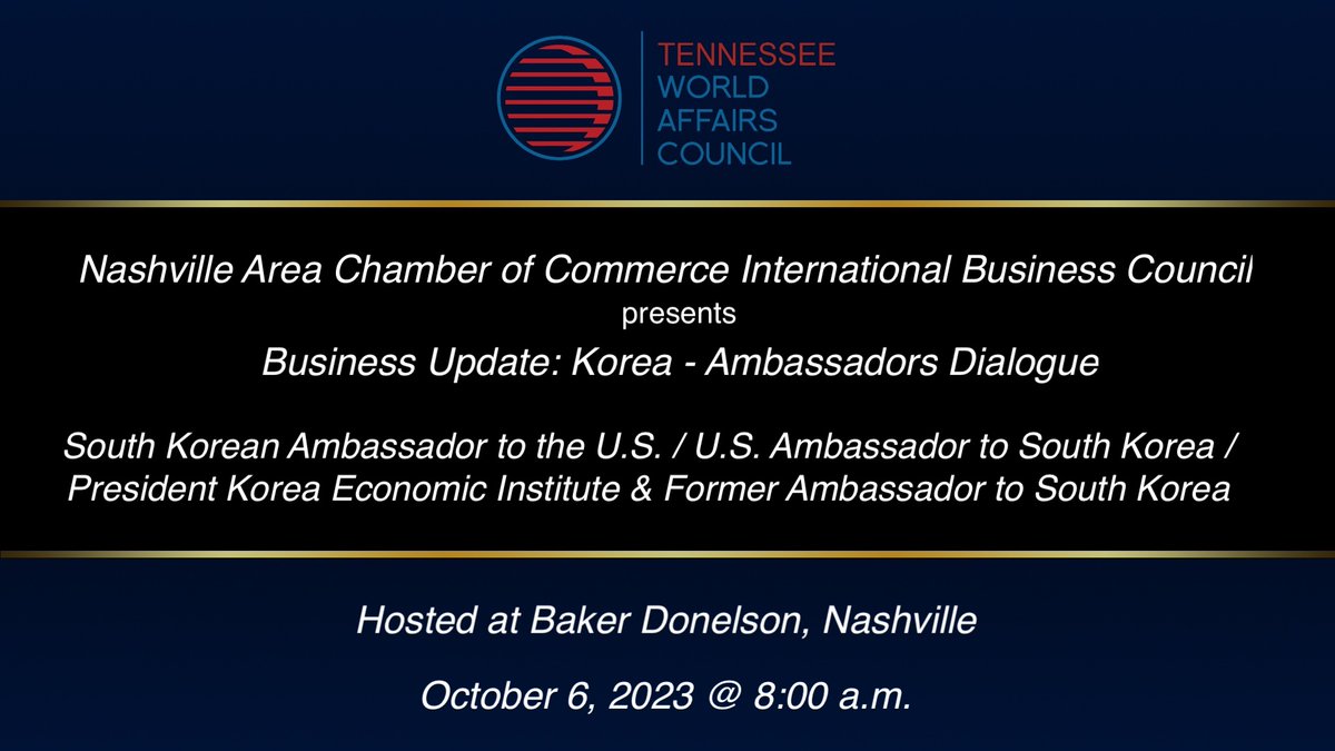 Tennessee World Affairs Council tweet media