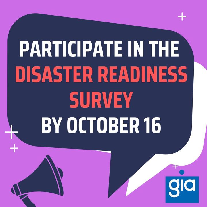 GIArts's tweet photo. Grantmakers in the Arts and NCAPER, the National Coalition for Arts Preparedness and Emergency Response, are partnering to conduct this survey considering the increasing frequency of emergencies and disasters and our attendant need for readiness: https://t.co/9Tax0f23x0

#GIArts https://t.co/dlaNT4MdgQ