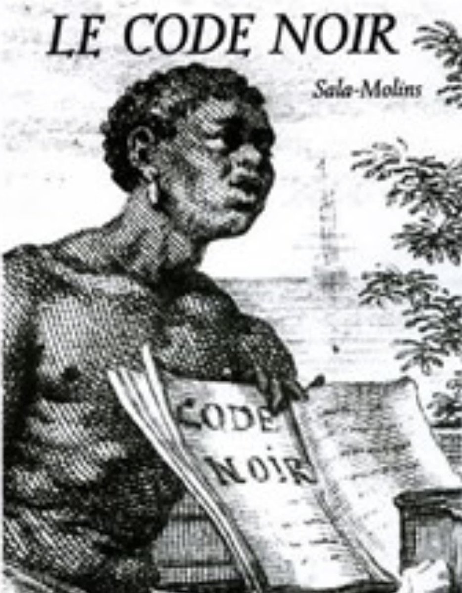 bembelly's tweet photo. 📍Non le "#CodeBlanc" n'a jamais existé, le #CodeNoir oui. C’était la #Bible du #racisme (des racistes) ». À relire in extenso⤵️ ◾️Edit du Roy, règlement & articles... https://t.co/dZABGfRafH https://t.co/SxaUdzaDGg