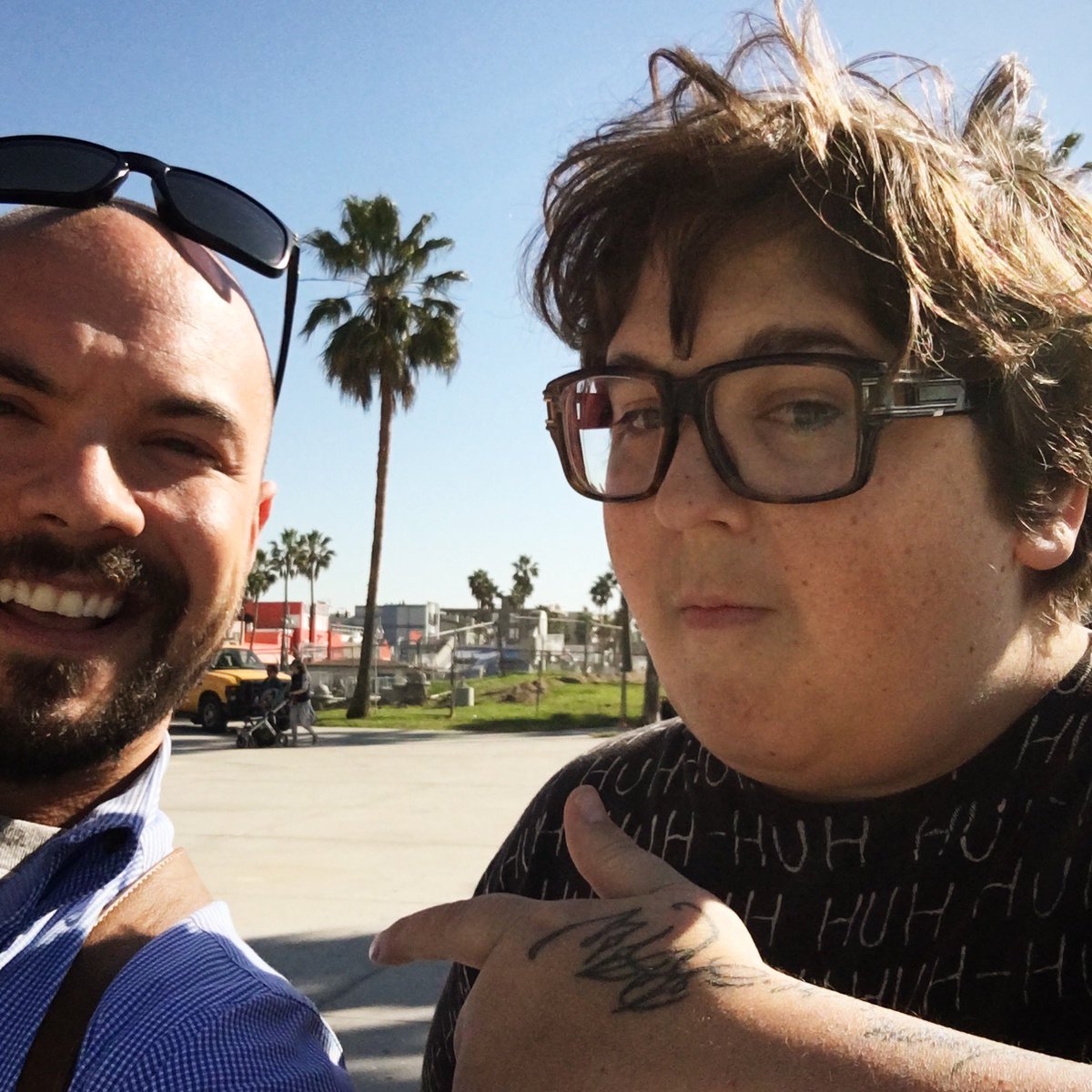 joeygiamanco's tweet photo. @andymilonakis Miss you in Venice, Andy! https://t.co/3WWqxTuWBT